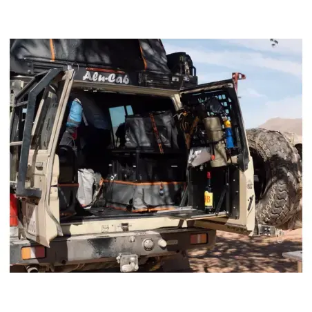 Plaques Molle pour portes arrière Toyota GRJ 76 Alu-Cab